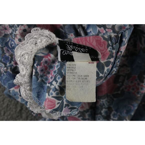 Stuart Alan Petites Dress 8 Floral Print Vintage Secretary Prairie Cottagecore - Picture 5 of 7